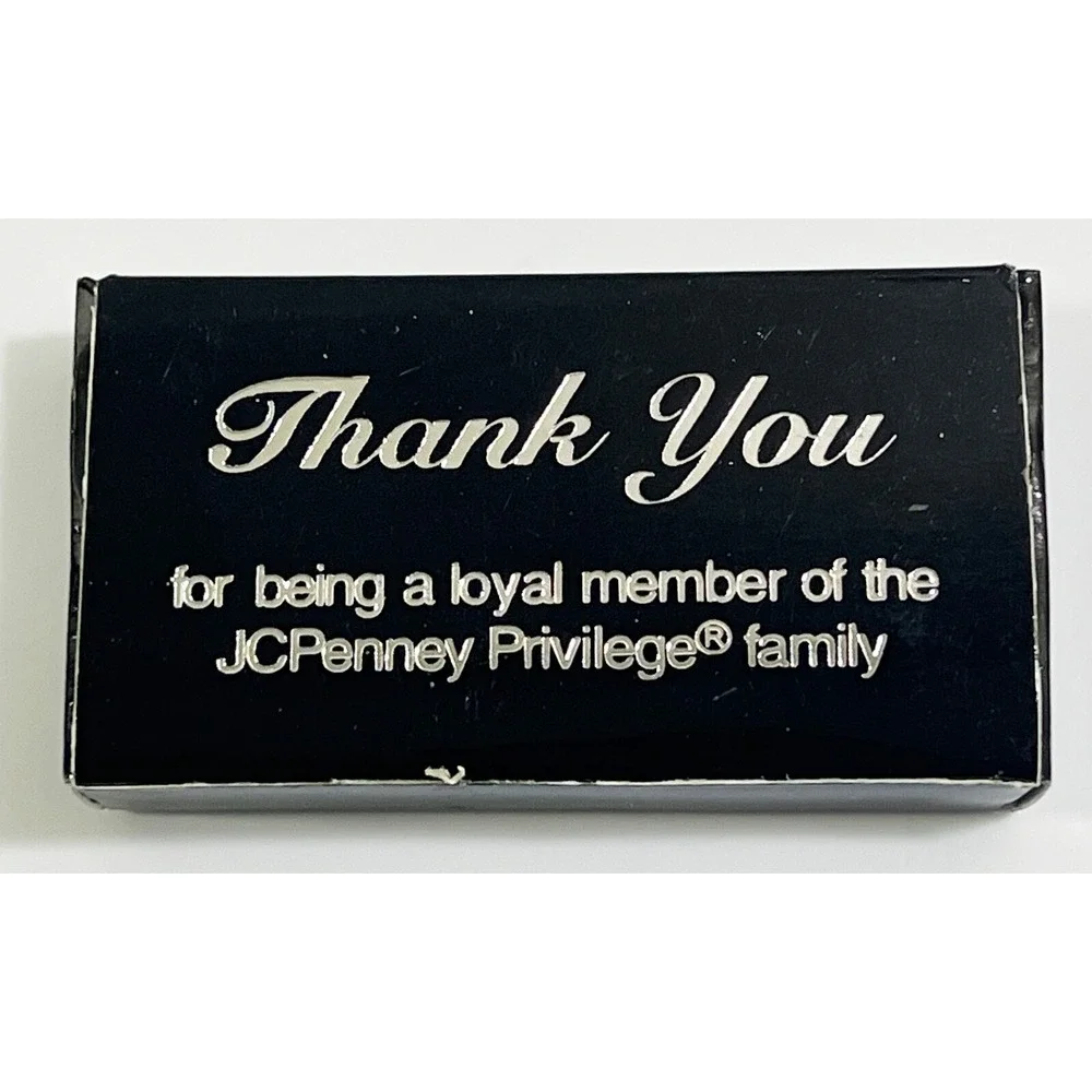 Vintage JC PENNY ~ PRIVILEGE LOYAL MEMBER‎ SILVER TONE LETTER OPENER